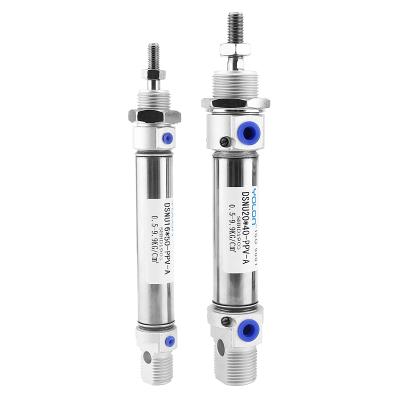 China Auto Control ISO6432 DSNU Series DSNU 40mm Mini CD85N40 MI40 Stainless Steel Pneumatic Cylinder for sale