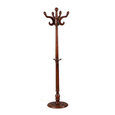 China Adjustable Wooden Coat Rack Rack (Others) Hanger Rack Model Clothes Drying Rack Rack for sale