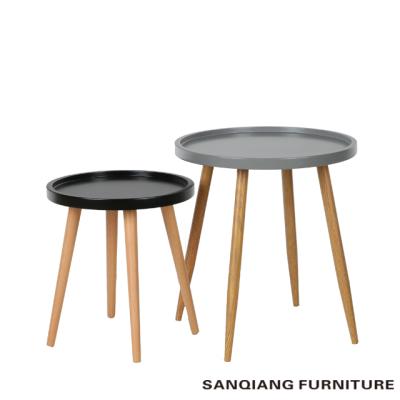 China SANQIANG adjustable modern coffee table small round coffee table (other) MDF coffee table for sale