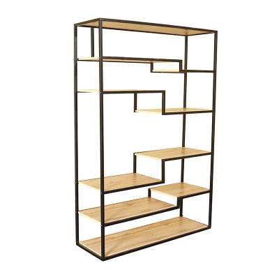 China Sustainable 5-Tier Double Open Bookcases Wide Furniture, Industrial Vintage Etagere Bookshelf, LargeBookShelvesfor Home Office Display for sale