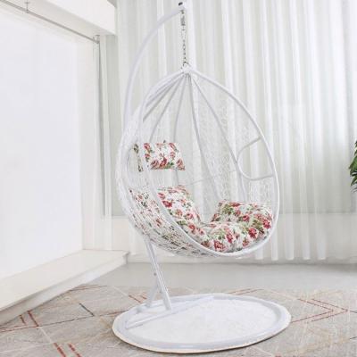 China Modern High Quality Customized Logo Egg Swing Hanging Chair With Armrest for sale