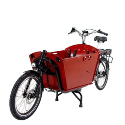 China Aluminum Alloy Holland City Family Electric Cargo Bike for sale