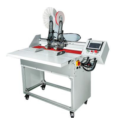 China Express Tape Cutting Tearing Double Sided Food Folder Tape Application Machine for sale