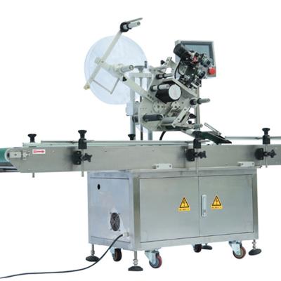 China flat food label dispenser machine/opp bag ampoule labeling machine/horizontal label package machine for sale