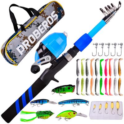 China Combo Fishing Activity New Arrival Outdoor Fishing For Kids Mini Telescopic Casting Rod for sale