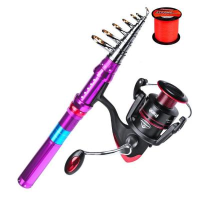 China 2021 Hot 1.8m 2.7m 3.6m Ultra Light Carbon Sea Fishing Reel And Tools Fishing Rod Combo Kit Set WHSB-HWCSET013 for sale