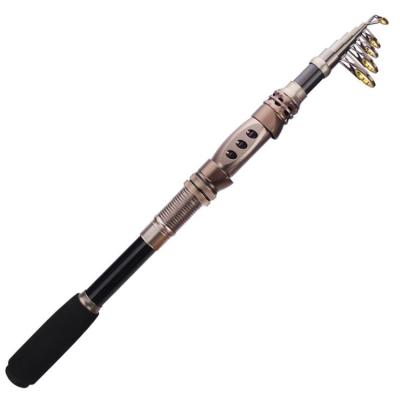 China Low Price 1.8-3.3m Carbon Telescopic Fishing Rods Weight Ultralight Carbon Fiber Spining Rod For Saltwater Freshwater Fishing Poles for sale