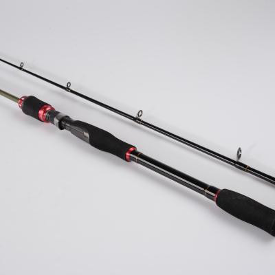 China Positionable Carbon Rod 2.1M Telescopic 2 Section Carbon Fishing Rod Lure Rod for sale