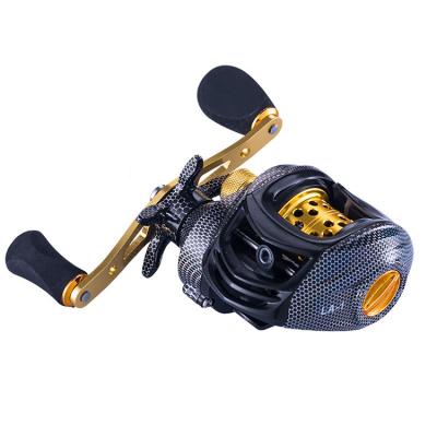 China LEFT HAND Alloy Reel 6KG Max Drag 7.2:1Saltwater Spinning Lure Casting Fishing Baitcasting Reels for sale