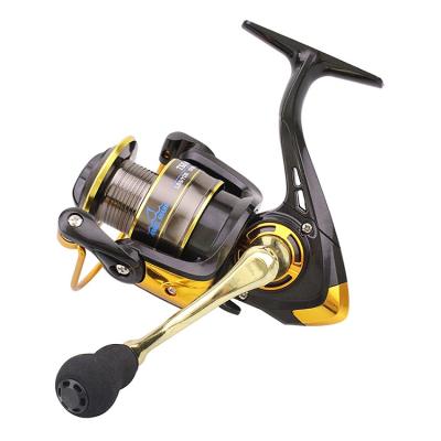 China High Quality ABS+Metal 3000-5000# Gold CNC Bait Runner Carp Fishing Spinning Reel for sale