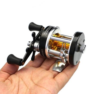 China Hot Selling Small Straight All Metal Casting Casting Reels Exquisite Baitcasting Fishing Reel for sale