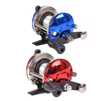 China High End Metal Mini Full Metal Automatic Reels New Customization Ice Pole Fishing Reel for sale