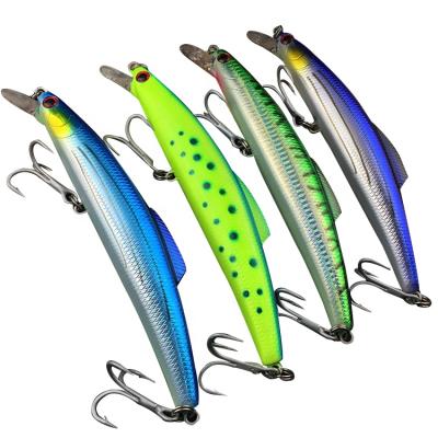 China Light Factory Directly Sell 200mm Saltwater 96g Freshwater Minnow Fishing Hard Lure Lure for sale