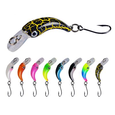 China New Hard Lure Fishing Lure 3.8cm/1.5g Crankbait High Quality Artificial Hard Bait Make Bass Wobblers Fishing Tackle Wholesale for sale