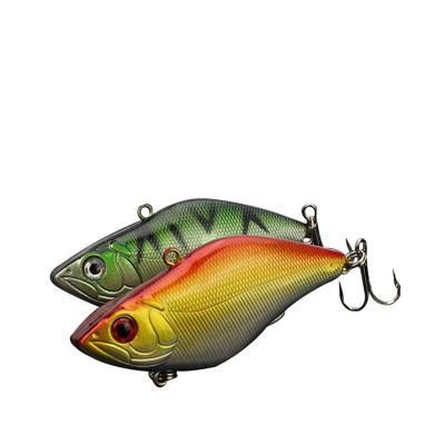 China New OEM ABS Sea 6cm ABS 15g Profile Freshwater Bass Hard Metal Vib Fishing Lure for sale