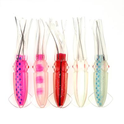 China wholesale 12cm jigs lead fishing lures yamashita squid lures WH-SL038 for sale