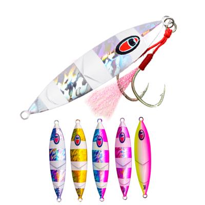 China Lead Bionic Metal Lure 80g 120g 150g 200g 250g Saltwater Lead Fishing Jig Launching Slow Bait for sale