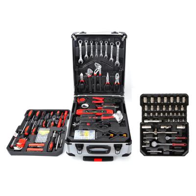 China Multifunctional 187PCS Tool Kit With 8PCS Combination Socket Wrench Kit Hardware Tools With Hand Tool Kit for sale