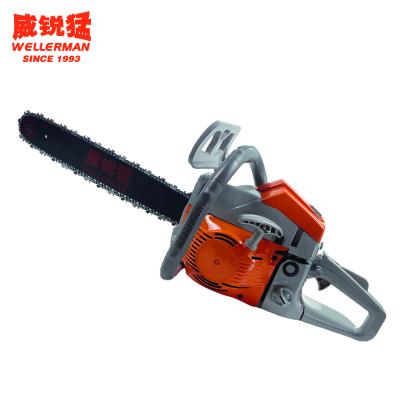 China 2-Stroke 1800W 20 Inch Single Cylinder Steel Shafts 52cc Chainsaw Gasoline Branded Gasoline Chainsaw Prices for sale