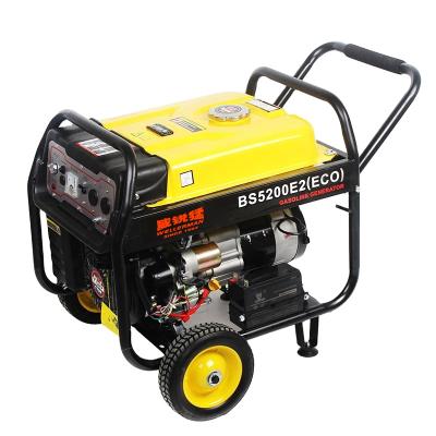 China Four Stroke Engine DC Generator Hand-Started One Way Generator , Aluminum Material Motor Generator WL-0025-3 for sale