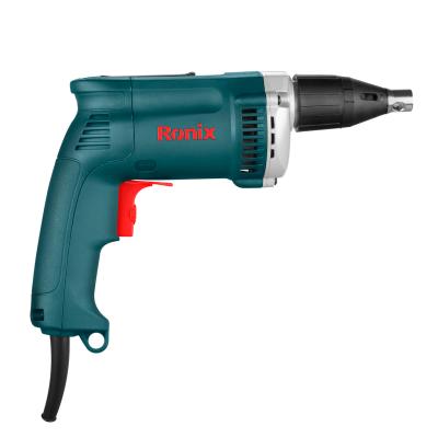 China Ronix Model 2506 600W High Quality Attached Electric Drywall Screwdriver 6.35mm for sale