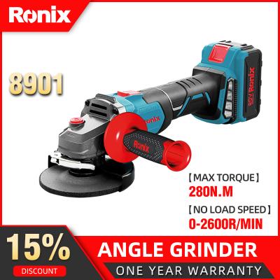 China General grinding and polishing Ronix model angle grinder 8901 the mini 20V cordless brushless China for sale