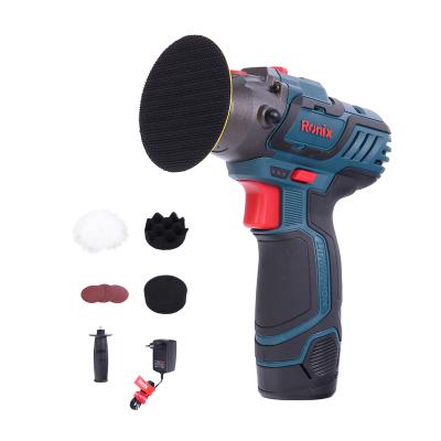 China Ronix Model 8304 Professional Manufacturer Adjustable Speed ​​Cordless Car Polisher for sale