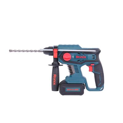 China New 8306 Ronix 8306 Hot Sale Professional Hammer Drill Model Drills 20V Mini Cordless Electric Cordless Rotary Radio for sale