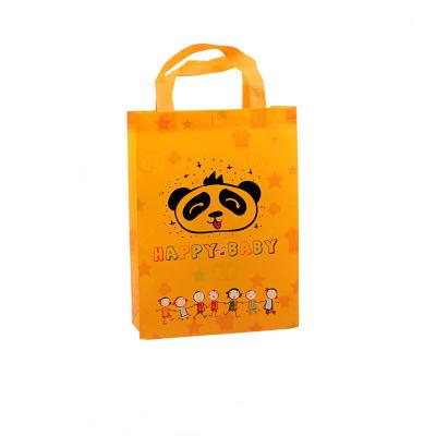 China High Quality Spunbond Nonwoven Folding Baby Clothing Store Shopping Bag Packaging Tote Bag Universal Biodegradable Eco-Friendly Bag for sale