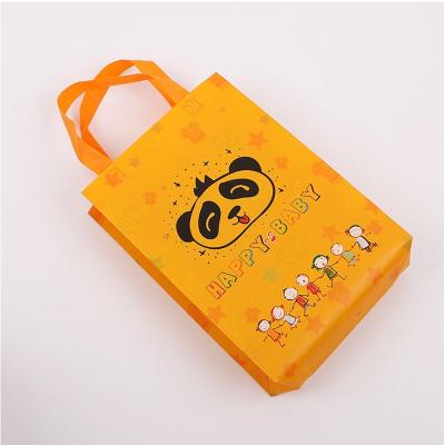 China High End New Fashion Folding Nonwoven Tote Bag Can Be Customized Printing Reusable Gift Shopping Bag Packaging Shoe Box Bag for sale