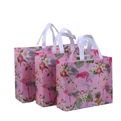 China Special Hot Selling Nonwoven Fabric Folding Fashionable Spunbond Tote Universal Shopping Bag for sale