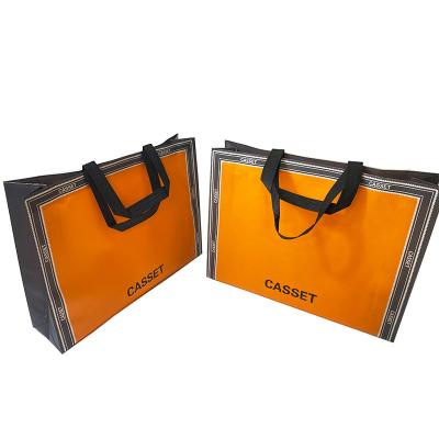 China BIODEGRADABLE high-grade non-woven laminated packaging bag, environmental protection fashion, reusable bag, for sale