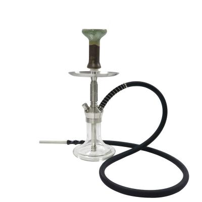 China New Eco-friendly Shisha Edelstahl Hookah Set Tobacco Stainless Steel Smoking Hookah Glass Shisha Shisha Bubble Narguile Narguile hubble for sale