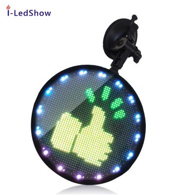 China Advertising Android IOS iPhone App Led Car Display for sale