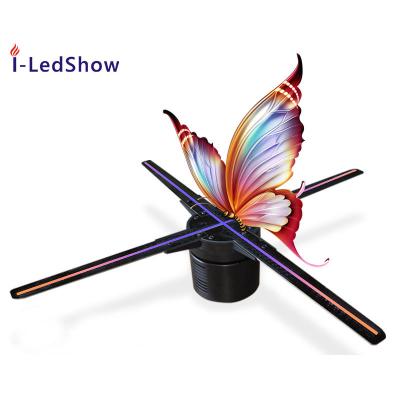 China indoor iledshow 3d display android holographic advertising hologram led fan 100cm fan 3d advertising for sale