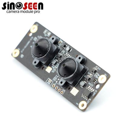 China 2592(H) X 1944(V) Auto Focus Dual Lens 5MP Stereo USB Camera Module With OV5640 Omnivision Sensor for sale