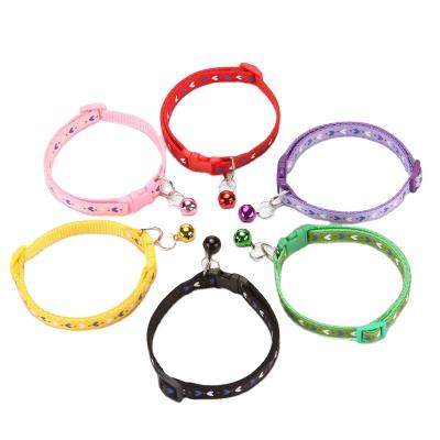 China Cats Wholesale Customized Comfortable Pet Collar For Dogs And Cats Wish Bell for sale