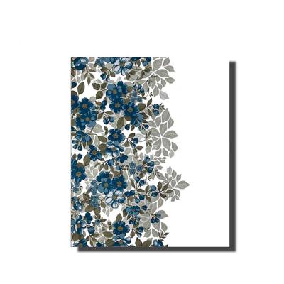 China Home Appliances / Flower Pattern White Color Coated Metal Sheet Construction Background For Refrigerator Door for sale