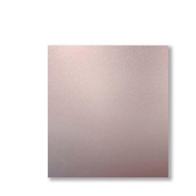 China Home Appliances / Construction vcm Pink Color Film Laminated Galvanized Steel For Water Heater for sale