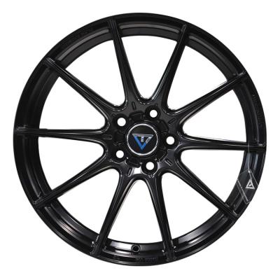 China Factory Direct Sale 18x8.0 Aluminum Alloy Wheels Excellent Quality 73.1CB Matte Black Alloy Wheels for sale