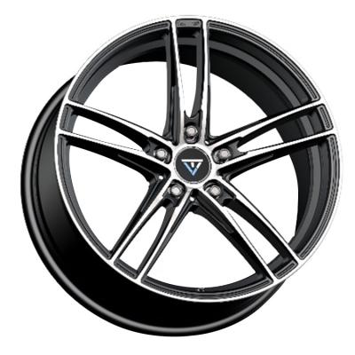 China VLF01# aluminum forming wheel rims CD73.1 PCD5x100 matte black alloy wheels lamborghini 18x8.0 alloy wheel rims for sale