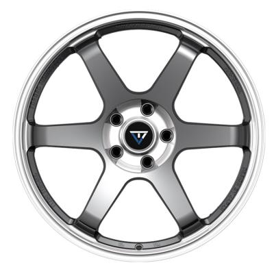 China China sale 18x8.0 car alloy wheels gunmetal machine lip aluminum alloy wheels inline for sale