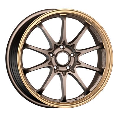 China Aluminum High Quality 18x8.0 Flow Shaped Cheap Bronze Alloy Wheels 5x100 Wheels for sale