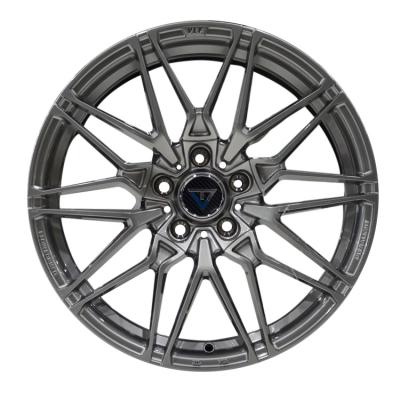 China Best Factory Quality Aluminum Rims 18 Inch 5x120 Flow-Shaped Hyper Black Wheels Aluminum Alloy Wheels Tires And Accessories for sale