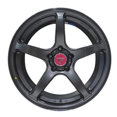 China New product innovative aluminum alloy wheels 38ET 73.1CB gunmetal car alloy wheels for sale