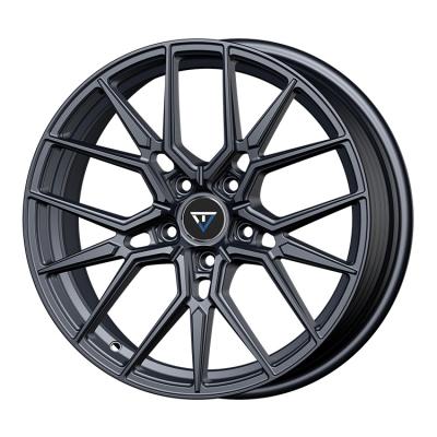 China Wholesale Modern Design Export Quality 5x114.3 Alloy Aluminum Matte Black Wheels for sale