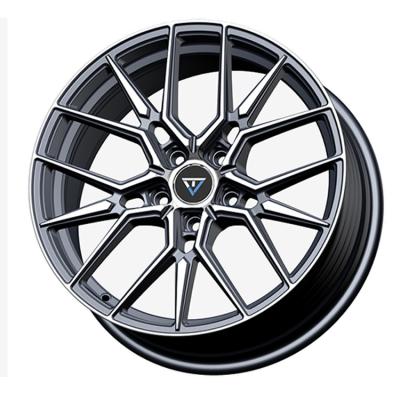 China Aluminum Alloy Professional Made Wheels 72.56mm Flow-Shaped Wheels Wear Resistant for sale