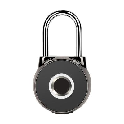 China High Quality Small And Convenient Locker Lock Modern Style Black Smart Padlock OP1 for sale