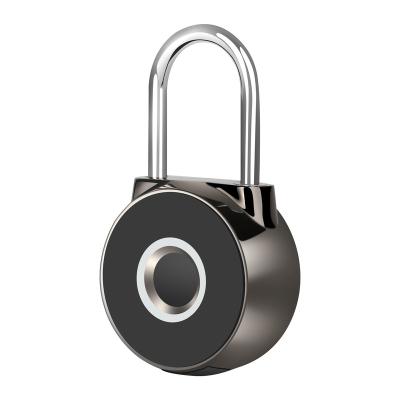 China Hot Selling Amazon New Fingerprint Smart Biometric Lock Zinc Alloy Padlock OP1 for sale