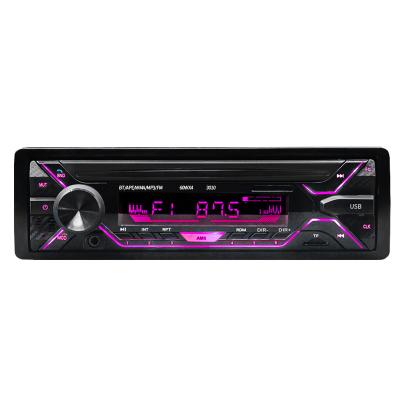 China High power MP3 / BT / USB / TF card small / sound amplifier car MP3 player colorful lights / FM radio for sale